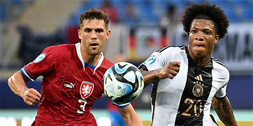 Фрагмент матча Чехия U21 – Германия U21